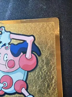 Pokemon Meiji Mr. Mime Gold Foil Japanese Chocolate Promo Series 2000 Barrierd - Image 2