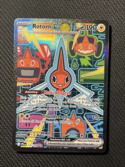 Pokemon TCG Phantasmal Flames Rotom ex SIR Special Illustration Rare 126/094 - Image 1