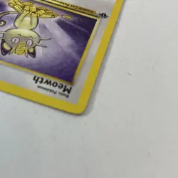 Pokemon Meowth Jungle Set 56/64 1st Edition Regular Common Vintage 1999 WOTC TCG - Image 5