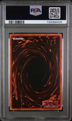 2003 YU-GI-OH! STARTER DECK: JOEY 1ST ED #015 TIME WIZARD PSA 7 - Image 2