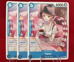 Nami OP11-054 SR x3 - One Piece - Learn Together NM - Image 1