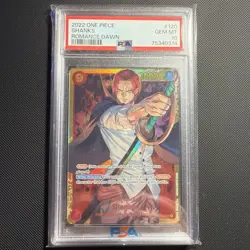 2022 One Piece Shanks Romance Dawn PSA 10 - Image 1
