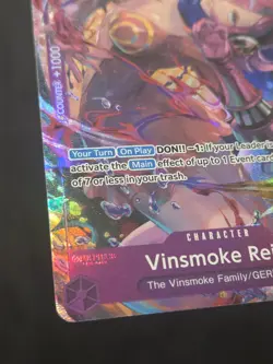One Piece Heroine’s Edition Vinsmoke Reiju EB03-031 Alternate Alt Art NM - Image 5