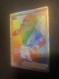 Kabu 077/073 Champion's Path 2020 Rainbow Secret Rare Full Art Pokemon Card NM - Image 4