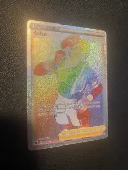 Kabu 077/073 Champion's Path 2020 Rainbow Secret Rare Full Art Pokemon Card NM - Image 5