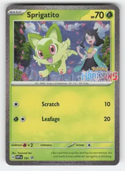 Sprigatito 191 NM Holofoil SVP SV: Scarlet & Violet Promo Cards - Image 1
