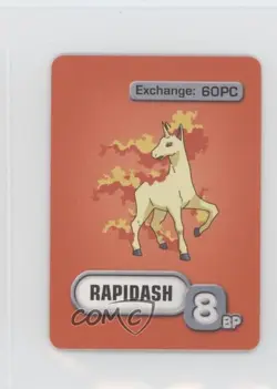 Rapidash Pokemon Master Trainer Board Game Pokemon Cards 2005 - Image 1