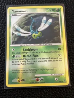 Pokemon Yanma SH9 Holo 2009 Nintendo English Basic Card Pokemon TCG - Image 1