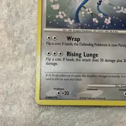 Pokemon Card Dragonair EX Legends Awakened Uncommon 52/146 - Image 3