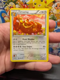 🔥 Ursaring Holo RC16/RC25 Legendary Treasures Radiant Collection Card 🔥 - Image 1