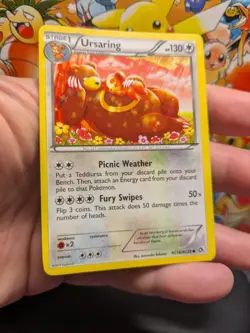 🔥 Ursaring Holo RC16/RC25 Legendary Treasures Radiant Collection Card 🔥 - Image 3