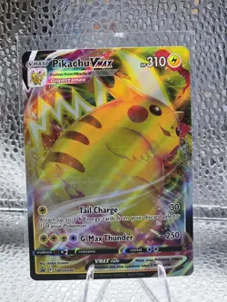 2023 Pikachu VMAX SWSH286 Crown Zenith Pokemon Card Free Ship - Image 1