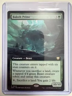 Baloth Prime Extended Art #0033 Rare Non-Foil Edge of Eternities NM MTG ENG - Image 1