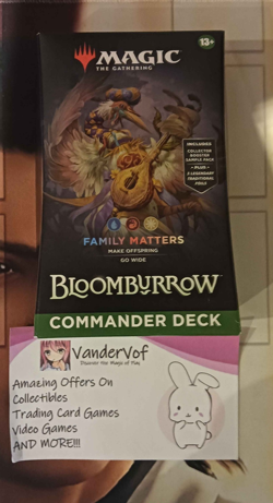 Magic The Gathering Bloomburrow - Family Matters - Commander Deck Precon MTG NEW - Image 1