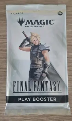 Magic the Gathering: Final Fantasy - Play Booster Pack Factory Sealed Ships Free - Image 1