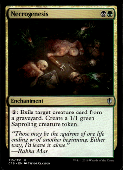 Necrogenesis 2016 Commander MTG NM Regular - Image 1