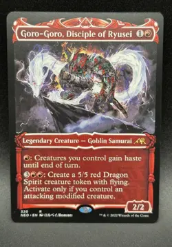 MTG Goro-Goro, Disciple of Ryusei R Kamigawa, Neon Dynasty #320 - Image 1
