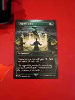 WOTC Innistrad Remastered Cryptolith Rite (Borderless) (R) NM - Image 1