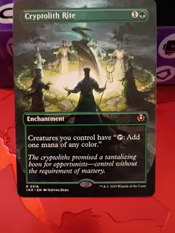 WOTC Innistrad Remastered Cryptolith Rite (Borderless) (R) NM - Image 2