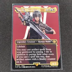 Noctis,Prince Of Lucis - 0401 - R - Borderless - Non Foil - FF - MTG - NM/M - Image 1