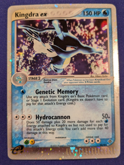 Kingdra ex 92/97 - LP+/NM - EX Dragon (2003) - Holo Ultra Rare - Vintage Pokemon - Image 1