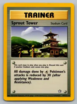 Pokemon TCG Neo Genesis Sprout Tower 097/111 - Image 1