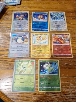 Pokemon TCG 8 Card Lot – Reverse Holo Cards – NM/M - Image 1