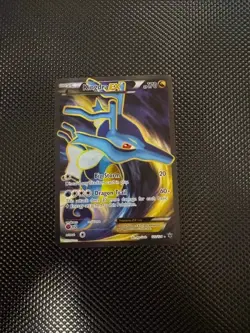 Kingdra EX Fates Collide Holo Full Art Ultra Rare Pokemon TCG Card 122/124 LP - Image 1