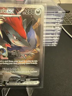 Pokemon TCG N's Zoroark ex 185/159 Journey Together Holo SIR NM+ CONTENDER! - Image 3