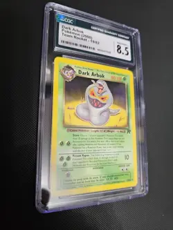 Dark Arbok 19/82 Pokemon TCG Team Rocket CGC 8.5 - Image 1