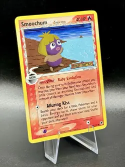 Smoochum δ Species 64/101 Stamped Pokemon EX Dragon Frontiers Reverse Holo NM - Image 1
