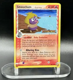 Smoochum δ Species 64/101 Stamped Pokemon EX Dragon Frontiers Reverse Holo NM - Image 2