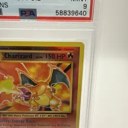 2016 Pokemon XY Evolutions Charizard Reverse Holo Foil 11/108 #11 PSA 9 MINT - Image 5