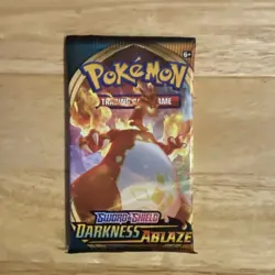 POKEMON DARKNESS ABLAZE - 4x Booster Packs - Art Set - Factory Sealed - TCG - Image 3