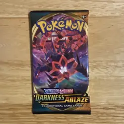 POKEMON DARKNESS ABLAZE - 4x Booster Packs - Art Set - Factory Sealed - TCG - Image 5