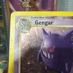 Pokemon TCG Gengar Fossil 5/62 Unlimited Holo Rare - Image 2