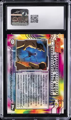 1999 POKEMON TOPPS THE FIRST MOVIE SECOND PRINT LEAVING THE NEST CGC 10 GEM MINT - Image 2