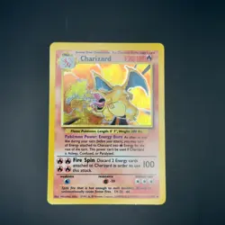 Pokemon CHARIZARD TCG Base Set 4/102 Holo Rare - Image 3