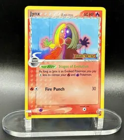 Jynx (Delta Species) 17/101 Stamped Pokemon EX Dragon Frontiers Reverse Holo NM - Image 2