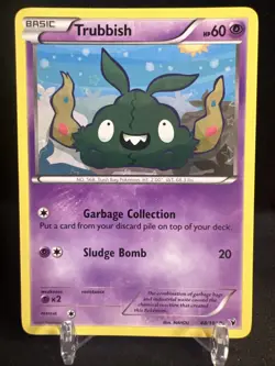 Pokemon TCG Noble Victories Trubbish 48/101 Reverse Holo 2011 Cars - Image 1