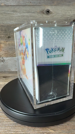 Pokemon Prismatic Evolutions PC ETB Sealed New Mint W/ Acrylic Display Case - Image 2