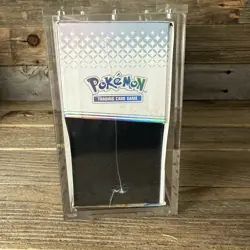 Pokemon Prismatic Evolutions PC ETB Sealed New Mint W/ Acrylic Display Case - Image 5