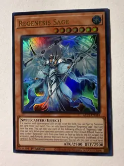 Yugioh! Regenesis Sage - ALIN-EN014 - Ultra Rare - 1st Edition NM - Image 1