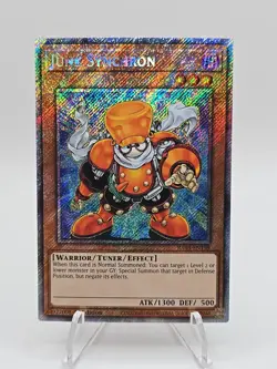 Yugioh Junk Synchron (Platinum Secret Rare) RA03-EN199 Quarter Century Bonanza - Image 1