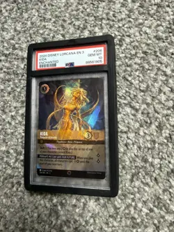 2024 Disney Lorcana EN 3 #206 Kida Enchanted PSA 10 GEM MINT - Image 1
