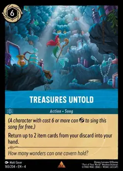 Treasures Untold (165) Foil Ursula's Return Disney Lorcana - Image 1