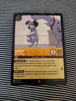 Disney Lorcana Lucky - The 15th Puppy 8/204 Into the Inklands Regular - Image 1