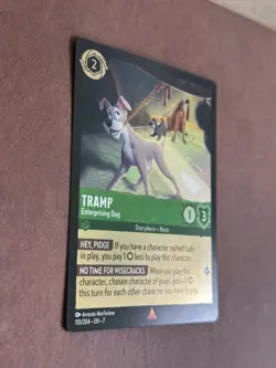 Tramp - Enterprising Dog 110/204 Disney Lorcana Archazia's Island Cold Foil - Image 2