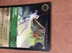 Tramp - Enterprising Dog 110/204 Disney Lorcana Archazia's Island Cold Foil - Image 5