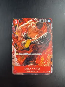 Zoro OP01-025 Japanese Mini Card One Piece CCG - Image 1